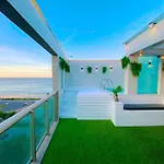 Exclusive Beachfront Penthouse: Private Pool, Amazing View